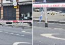Police at a crime scene in Shepherds Bush