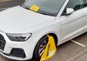 Car tax stock image