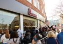 Early queues form at Eden Street launch