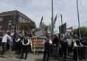 LIVE updates as police block off road for protest and arrests made