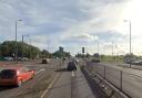 The junction joins the A12 with another main road
