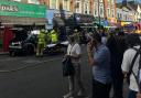 Emergency services rushed to Kilburn High Road on Sunday afternoon to reports of a crash