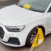 Car tax stock image