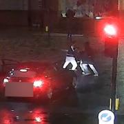 Two men who were part of a watch stealing gang have been sent to prison for their role in two violent robberies London city