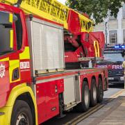 Firefighters, paramedics and police were in attendance