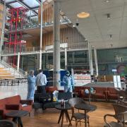 Investigations are continuing into the murder of a young man at Brent Civic Centre in Wembley