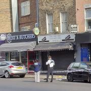 A manhunt is continuing following a stabbing in Hackney yesterday