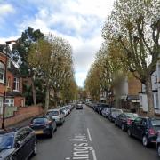 A male was found stabbed on the residential road