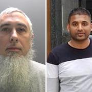 Daniel Levy (L) pleaded guilty to murdering his friend, Abdul Kaleem Shaik (R)