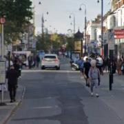 An East Ham high street has been partly shut overnight