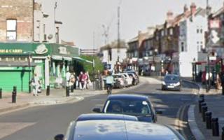 Part of High Street North in East Ham was closed after the police incident